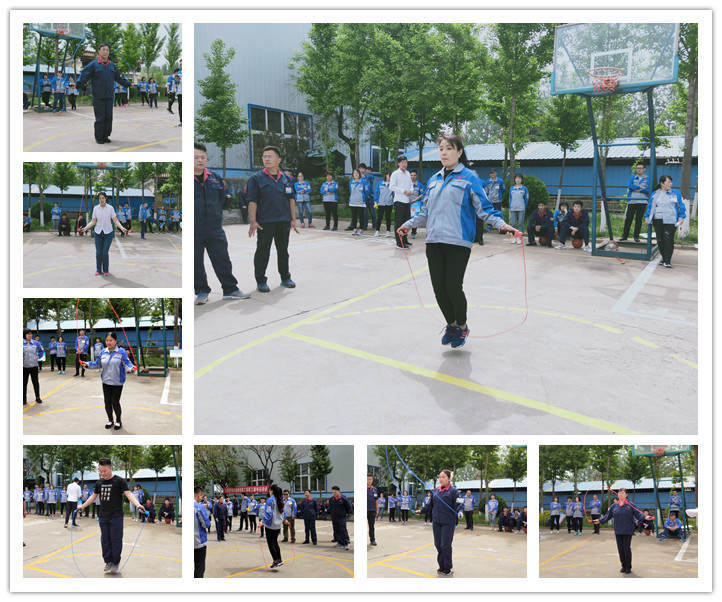 伴隨跳繩擦過地面的清脆聲,盡情展現著運動員們的輕盈風姿 伴隨跳繩擦過地面的清脆聲,盡情展現著運動員們的輕盈風姿