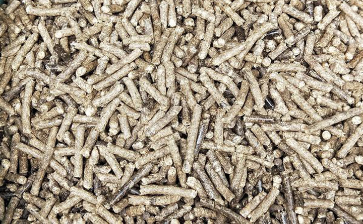 小型秸稈顆粒機加工的顆粒