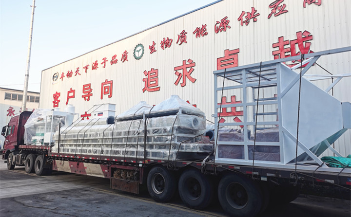 制粒機生產線設備裝車完成 制粒機生產線設備裝車完成