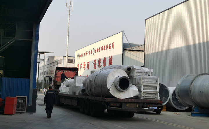 菌棒顆粒機裝車完成，發往安徽