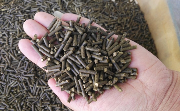 秸稈制粒機生產的生物質顆粒燃料