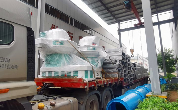 濱州年產(chǎn)8萬噸秸稈顆粒機生產(chǎn)線設(shè)備發(fā)貨