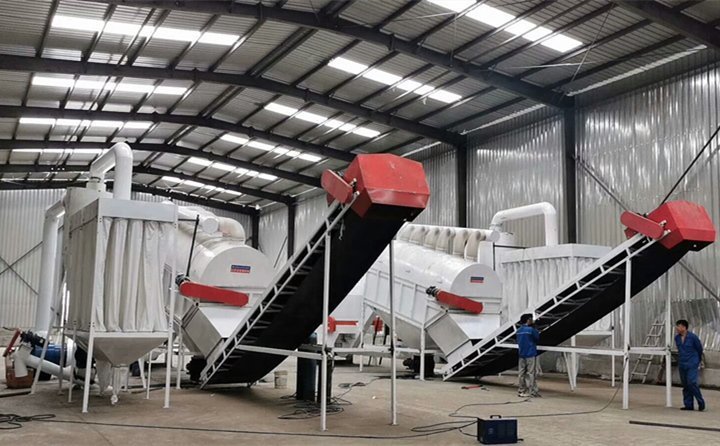 秸稈制粒機生產線