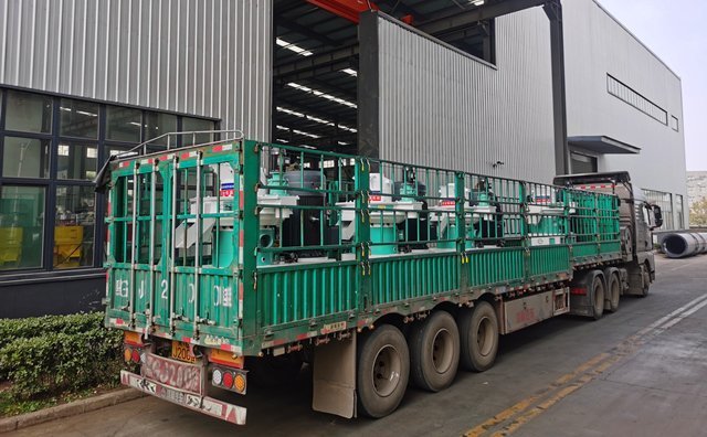 年產20萬噸稻殼顆粒機生產線設備發往黑龍江現場 年產20萬噸稻殼顆粒機生產線設備發往黑龍江現場