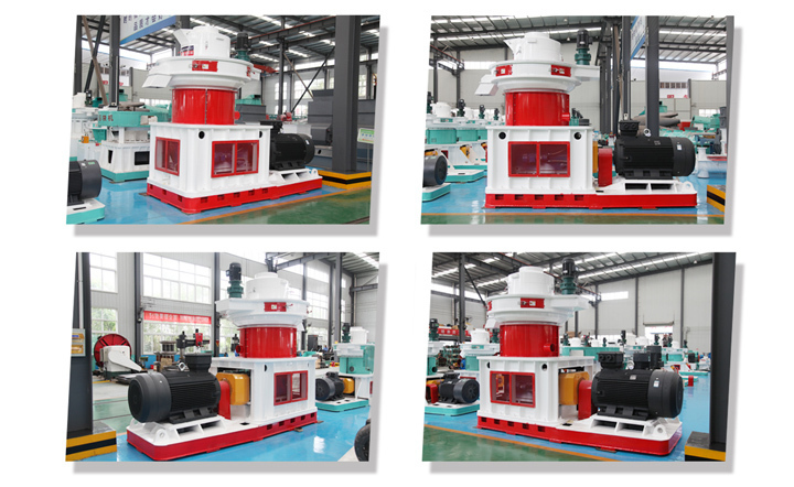 玉米秸稈顆粒機(jī)實景展示 玉米秸稈顆粒機(jī)實景展示