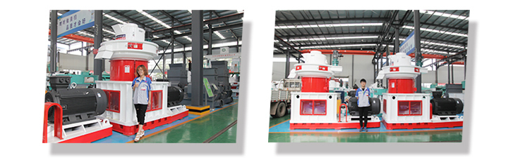 玉米秸稈顆粒機(jī)實景展示 玉米秸稈顆粒機(jī)實景展示